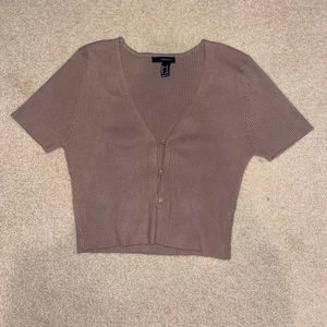 Forever 21 Ribbed Knit Tshirt